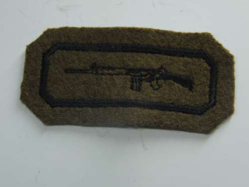 NUTRIA SHOOTING BADGE EMBROIDERED ON FELT