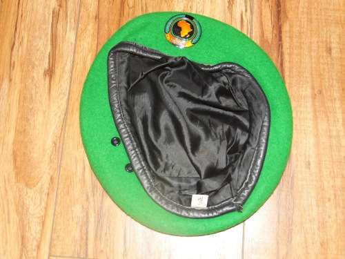 AFRICAN UNION BERET AND BADGE SIZE 58