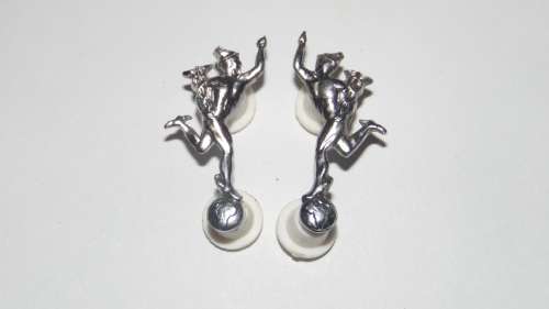 SIGNAL CORPS COLLAR BADGE SET ALL PINS