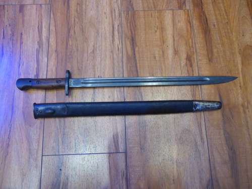 303 BAYONET AND SCABBARD  (1907)
