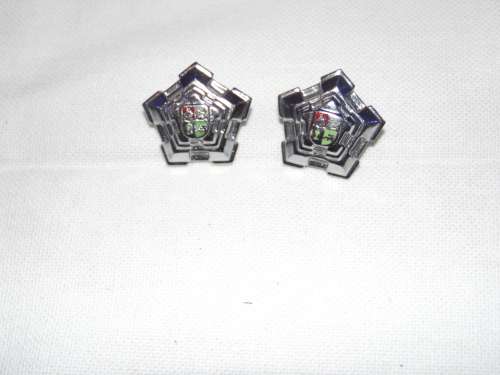 SADF CHROME MAJOR RANK SET ALL PINS