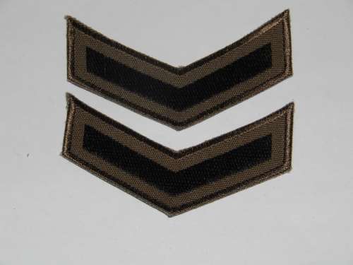 SADF FIRST CAMMO RANK SET L/CPL