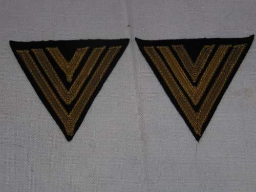 SADF OLD SGT RANK SET