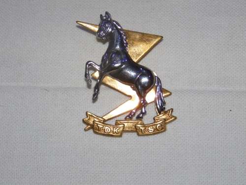 TECHNICAL SERVICE CORPS BELT BUCKLE BADGE