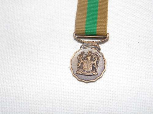 10 YEAR GOOD SERVICE MINIATURE MEDAL