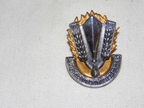 CATERING CORPS CAP BADGE WITH LUGS