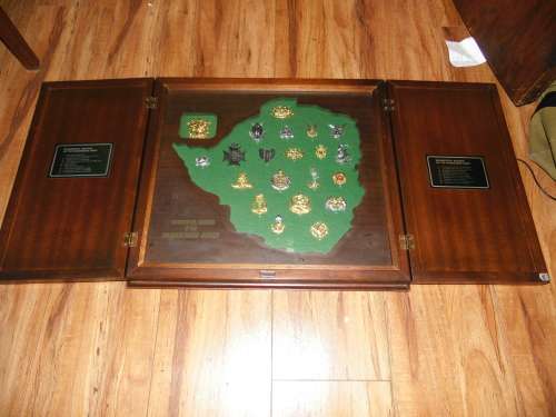 REGIMENTAL BADGES OF RHODESIAN ARMY NO (408)