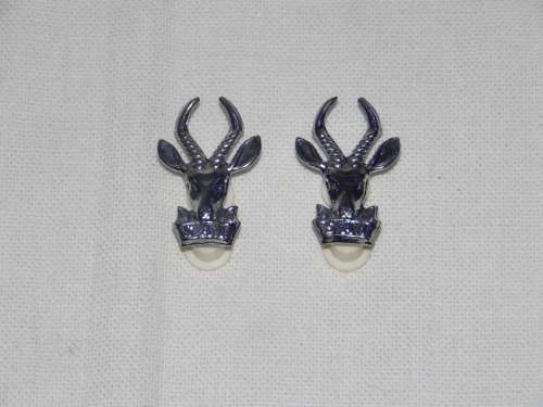 INFANTRY COLLAR BADGE SET ALL PINS