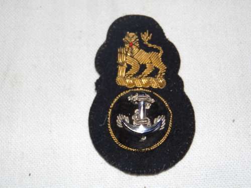 SA NAVY OTHER RANKS CAP BADGE