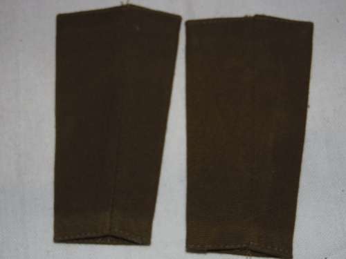 SADF LIEUTENANT EMBROIDERED RANK SET