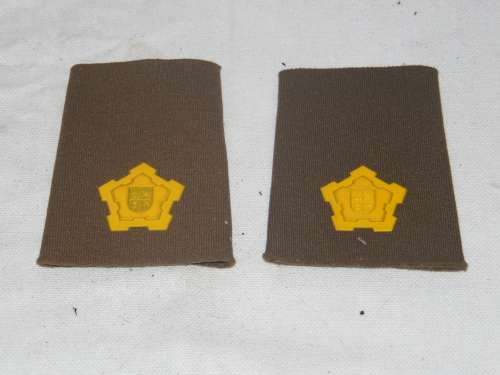 SADF MAJOR RUBBER RANK SET (SHORTER)