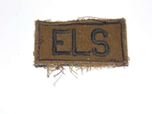 EMBROIDERED NAME TAG ELS