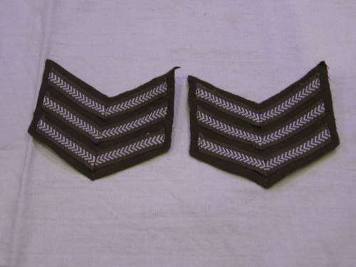 SADF SERGEANT RANK SET