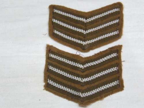 SADF SERGEANT RANK SET