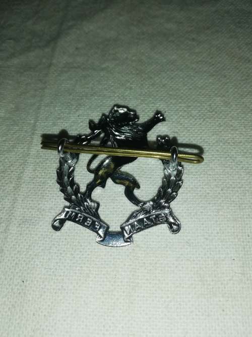 REGIMENT HIGHVELD CAP BADGE