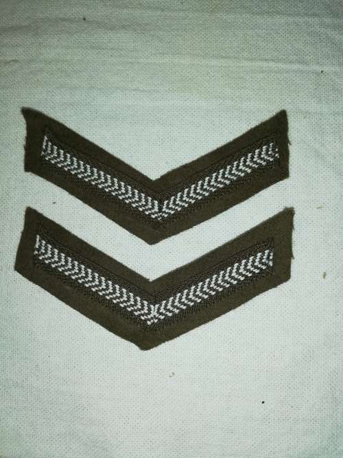 SADF LANCE CORPORAL RANK SET