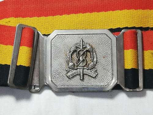 SADF MILITARY POLICE SCHOOL BELT 88CM BELTING
