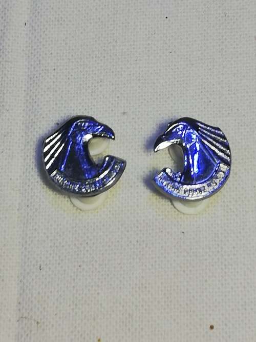 PERSONNEL SERVICE CORPS MESS DRESS COLLAR BADGE SET