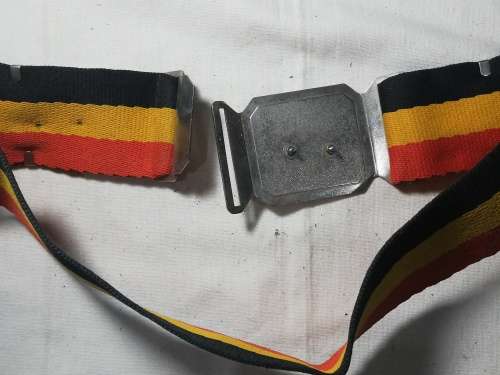 NORTH TRANSVAAL POVOST UNIT BELT AND BUCKLE 105CM BELTING