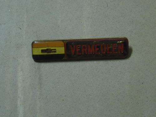SADF NAME PLATE "VERMEULEN" ALL PINS