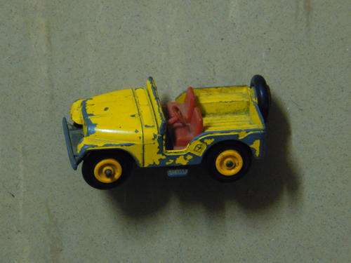 JEEP NO 72 MATCHBOX SERIES MADE IN ENGLAND