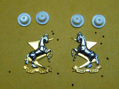 TECHNICAL SERVICE CORPS MESS DRESS COLLAR BADGES ALL PINS