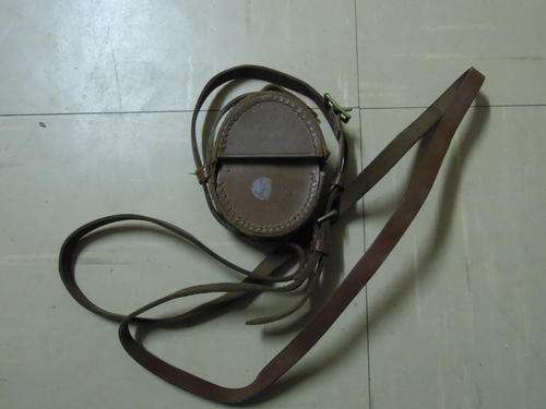 SADF LEATHER COMPASS HOLDER AND STRAP (LOOSE STITCHING)