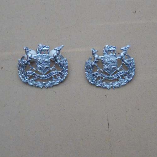 SADF WARRENT OFFICER CLASS 1 CROME RANKS SET ALL PINS