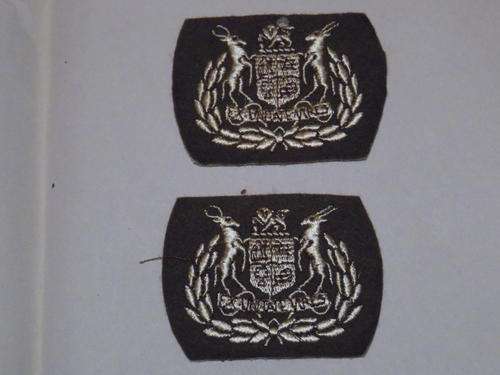SADF WARRENT OFFICER CLASS 1 FELT RANK SET