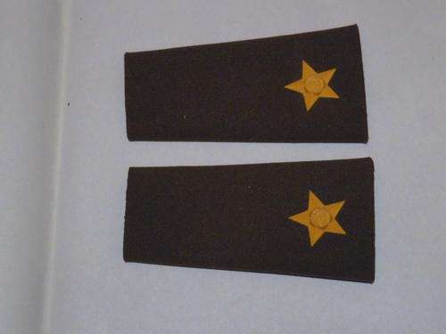 SADF LT SHOULDER RANK (RUBBER) SET