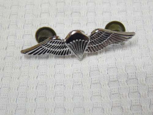 SA PARACHUTE ADVANCED PARATROOPER CHROMED MESS DRESS WINGS ALL PINS
