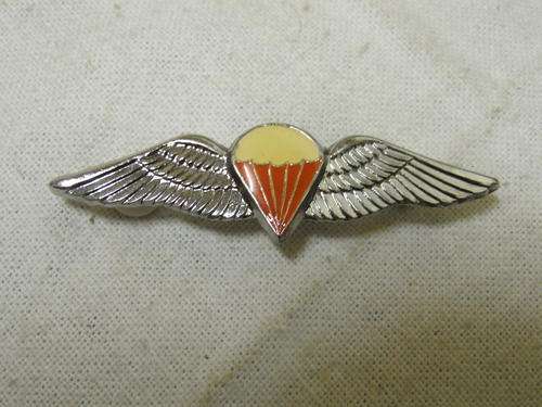 PARABATS CHROME FREE FALL QUALIFIED  WINGS ALL PINS