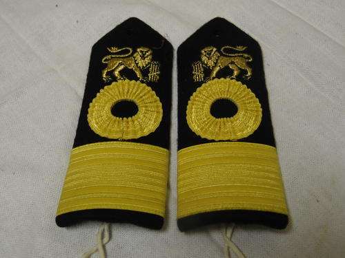 SA NAVY COMMODORE RANK SET