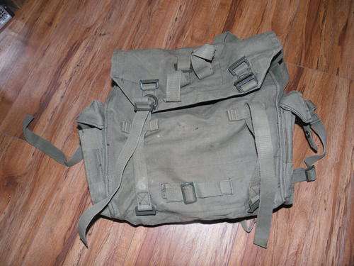 SADF GROOT SAK (WEBBING BACK PACK)GOOD CONDITION
