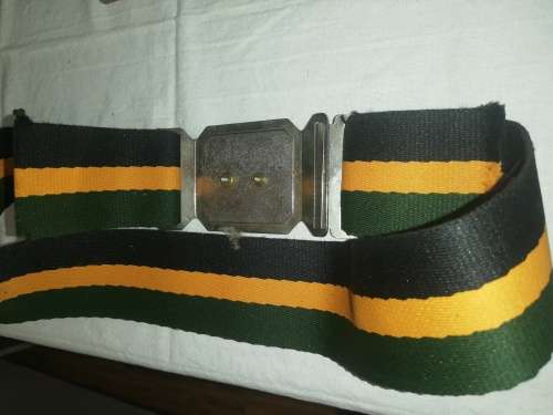 REGIMENT BOLAND BELT AND BUCKLE 99CM BELTING