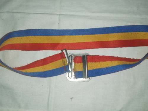 TECHNICAL SERVICE CORPS BELT AND BUCKLE  96CM BELTING