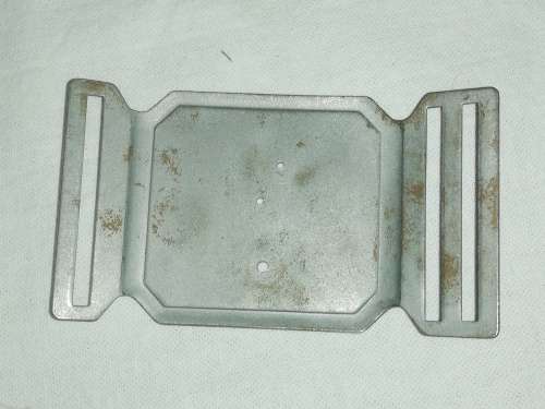 SAND BLASTERED BUCKLE