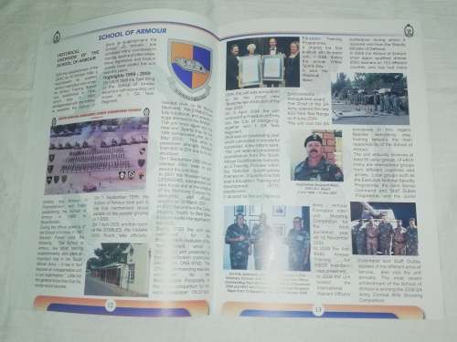SA ARMOUR FORMATION THE FIRST DECADE 1999-2009 40 PAGES