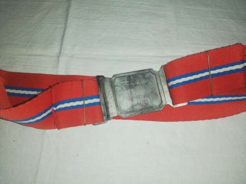 WESTERN PROVINCE COMMAND BELT AND BUCKLE 110CM BELTING