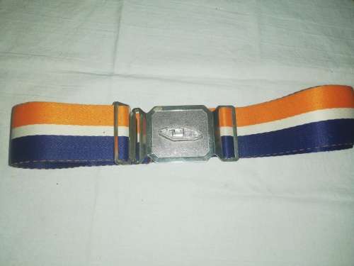 SCHOOL OF ARMOUR BELT AND BUCKLE 128CM BELTING