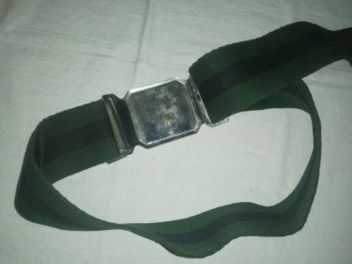 SADF DOG CENTRE BELT AND BUCKLE 105CM BELTING