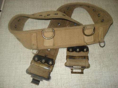 OLD TYPE WEB BELT 107CM LONG
