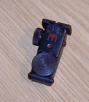 Micro-metric Air Rifle rear sight