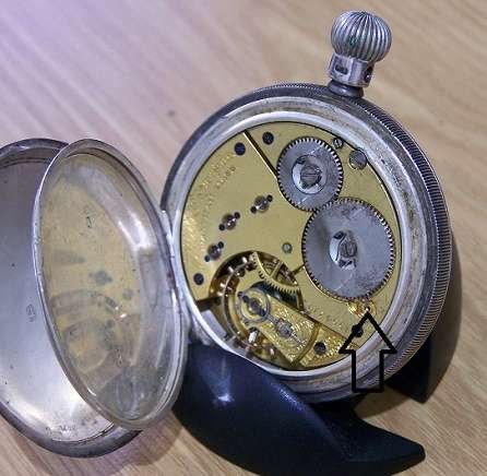 A.W.W.Co. Riverside Waltham Pocket Watch With Tell Time Window