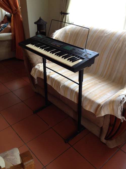 Yamaha Psr-16 Portotone Electronic Keyboard A PERFECT CHRISTMAS GIFT. With Stand and books....