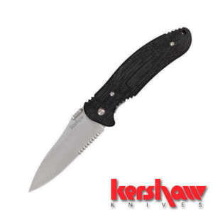 KERSHAW NERVE PARTIALLY SERRATED COMBO EDGE # 3420ST