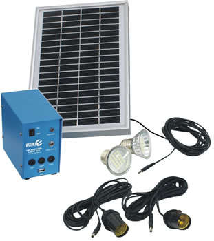 SOLAR PANEL LIGHT KIT (2 LIGHTS)
