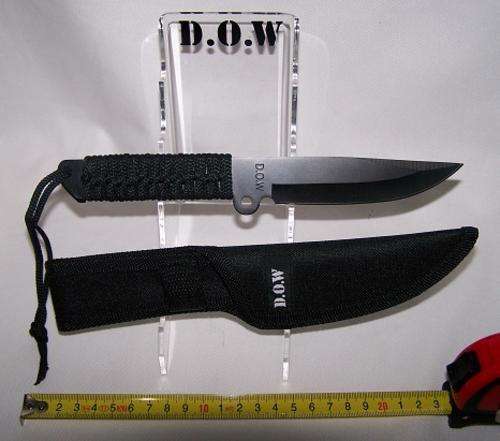 D.O.W Blades. Hunting Tactical, Fishing and Zombies Knife with Sheath - 2983A
