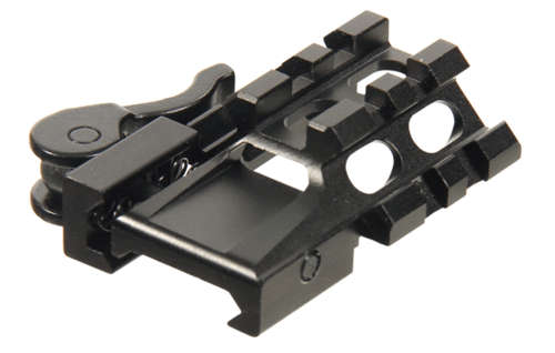 UTG Tri-Rail/2 Slot Angle Mount w/QD Lever Mount