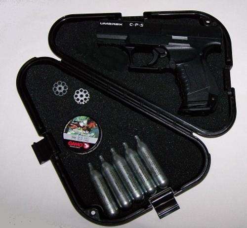 Umarex CPS 4.5mm Co2 Pellet Pistol + Extra Mag + LOTS OF FREE STUFF 100% Condition